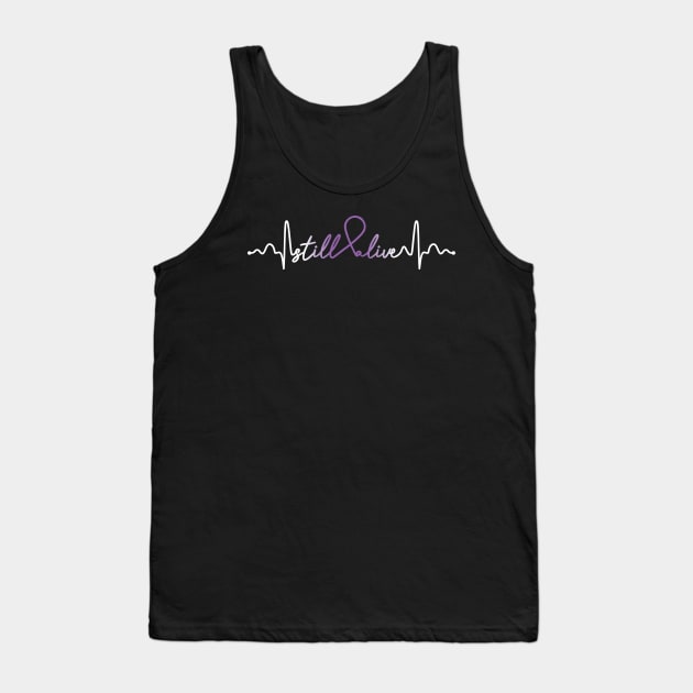 Still Alive- Lupus Gifts Lupus Awareness Tank Top by AwarenessClub